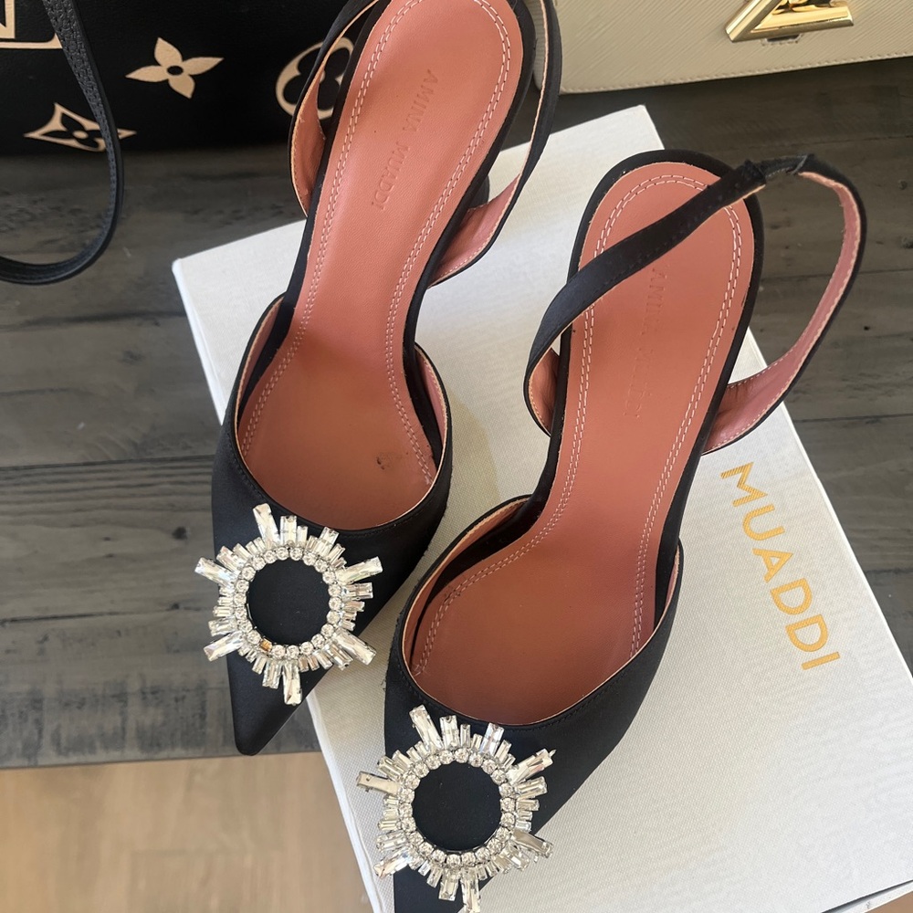 Black Embellished Women's Shoes